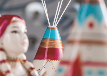 Sharon Italia - Le Indiane - Collezione 2020 - Porcellana Decorata a mano - profumatori ambiente - Profumatore Ambiente (5)